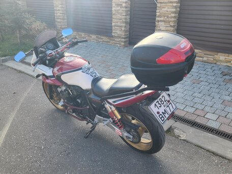 2006 Honda CB 400 Super Four, красный, 290000 рублей, вид 5
