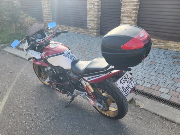 2006 Honda CB 400 Super Four, красный, 290000 рублей - вид 4