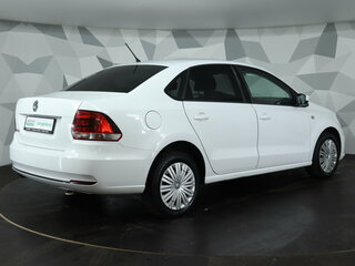 2016 Volkswagen Polo V Рестайлинг, белый, 849000 рублей, вид 5