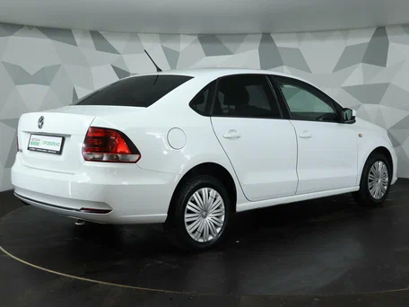 2016 Volkswagen Polo V Рестайлинг, белый, 849000 рублей, вид 5