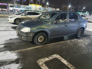 2010 Renault Logan I Рестайлинг, синий, 250000 рублей, вид 1