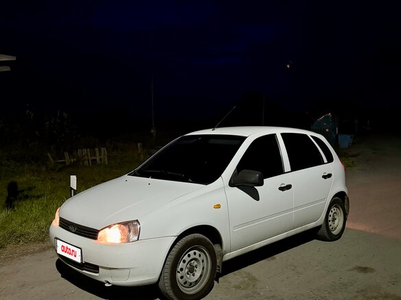 2013 Lada (ВАЗ) Kalina I, белый, 250000 рублей - вид 1