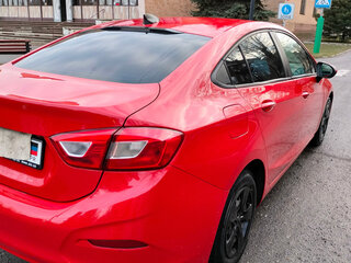 2018 Chevrolet Cruze II, красный, 1100000 рублей, вид 4