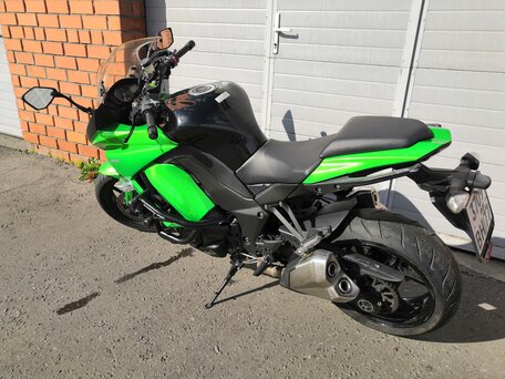 2015 Kawasaki Z 1000SX, зелёный, 650000 рублей, вид 4