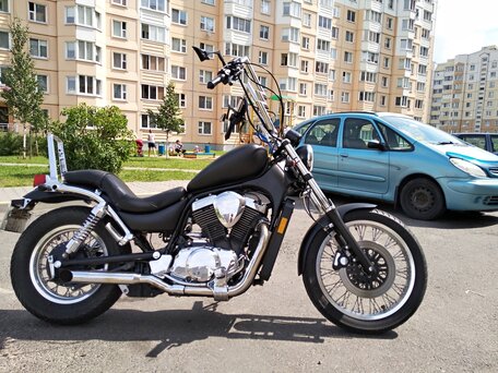 2005 Suzuki Boulevard S50, чёрный, 295500 рублей, вид 4