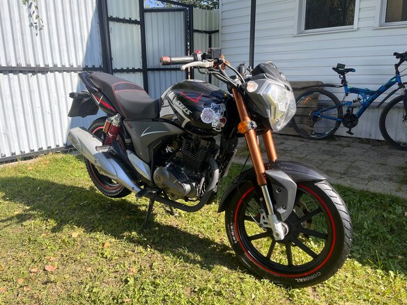 2011 Stels Flame 200, чёрный, 110000 рублей - вид 7