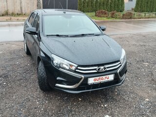 2021 Lada (ВАЗ) Vesta I, чёрный, 1270000 рублей, вид 4