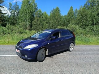 2006 Mazda 5 I (CR), синий, 480000 рублей, вид 1