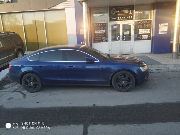 2012 Audi A5 I (8T) Рестайлинг, синий, 2000000 рублей