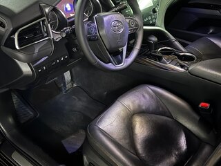 2018 Toyota Camry VIII (XV70), чёрный, 3200000 рублей, вид 4