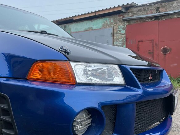 1998 Mitsubishi Lancer Evolution V, синий, 700000 рублей - вид 16