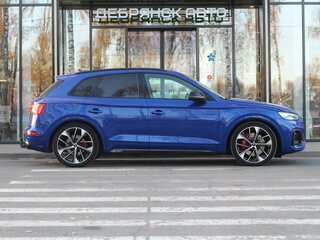 2021 Audi SQ5 II (FY) Рестайлинг, синий, 8100000 рублей, вид 4