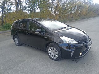 2011 Toyota Prius Alpha I (ZVW40/41), чёрный, 1380000 рублей, вид 4