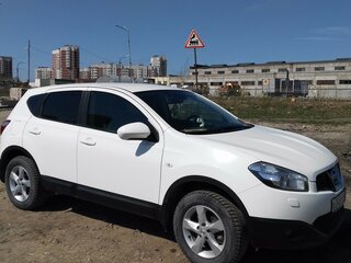 2012 Nissan Qashqai I Рестайлинг, белый, 1235000 рублей, вид 1