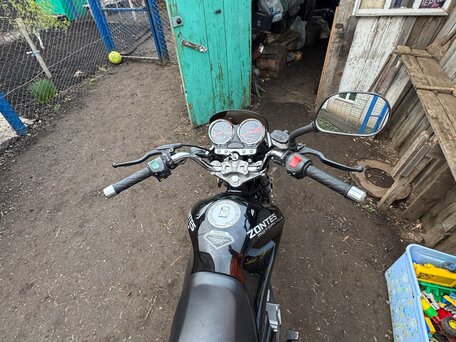 2012 Zontes Monster, чёрный, 65000 рублей, вид 2