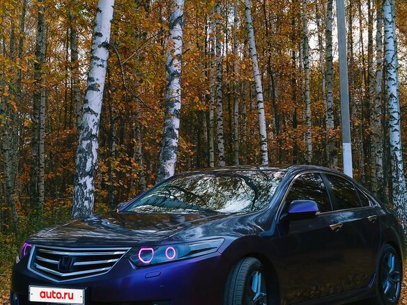2008 Honda Accord VIII, красный, 1580000 рублей - вид 8