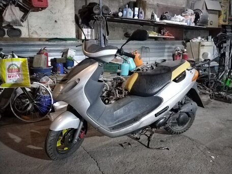 1996 Suzuki Address 110, серебристый, 70000 рублей, вид 3