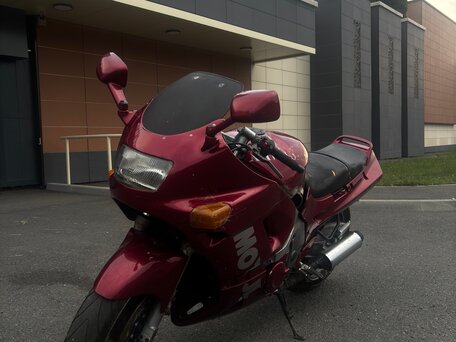 1992 Kawasaki ZZR 400, красный, 230000 рублей, вид 3
