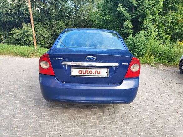 2008 Ford Focus II Рестайлинг, синий, 470000 рублей - вид 3