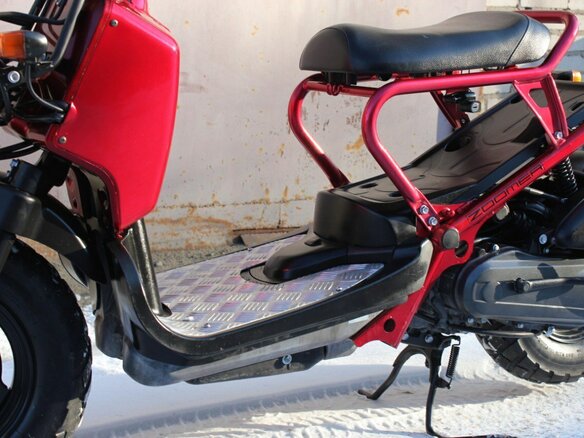 2006 Honda Zoomer, красный, 147000 рублей - вид 14