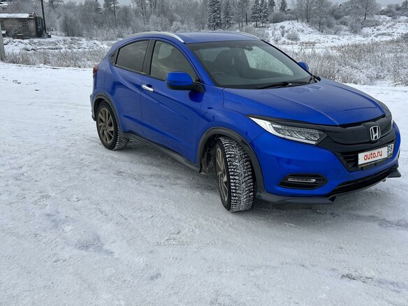 2019 Honda Vezel I Рестайлинг, синий, 2400000 рублей