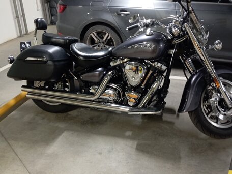 2008 Yamaha XV 1700 Road Star, серый, 720000 рублей, вид 3