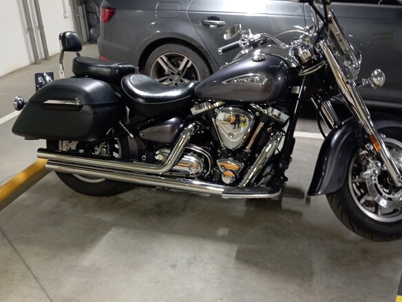 2008 Yamaha XV 1700 Road Star, серый, 720000 рублей - вид 2