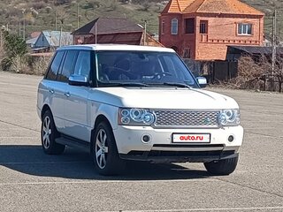 2008 Land Rover Range Rover Supercharged III Рестайлинг, белый, 1600000 рублей, вид 3