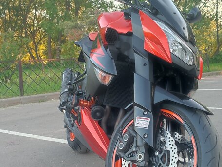 2013 Kawasaki Z 1000, оранжевый, 799000 рублей, вид 2