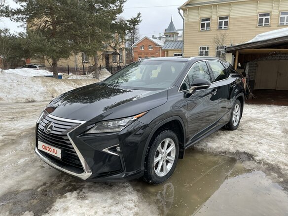 2016 Lexus RX 200t IV, чёрный, 4200000 рублей - вид 1