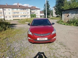 2015 Hyundai Solaris I Рестайлинг, красный, 800000 рублей, вид 1