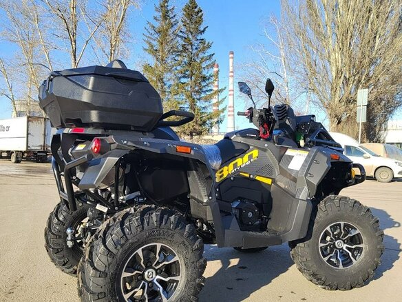2026 Stels ATV-800 Guepard Trophy, серый - вид 12