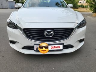 2017 Mazda 6 III (GJ) Рестайлинг, белый, 2400000 рублей, вид 1