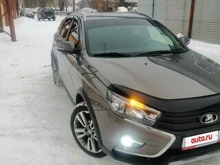 2019 Lada (ВАЗ) Vesta SW Cross I, серый, 1100000 рублей, вид 4