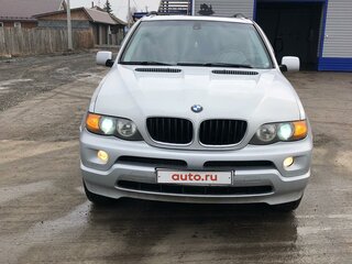 2004 BMW X5 3.0i I (E53) Рестайлинг, серебристый, 950000 рублей, вид 1