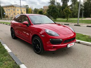 2012 Porsche Cayenne Diesel II (958), красный, 3350000 рублей, вид 2