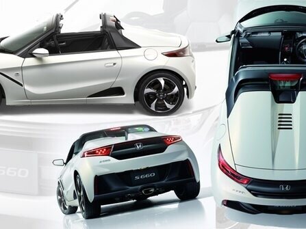 2015 Honda S660, белый - вид 17