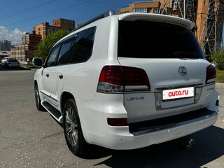 2013 Lexus LX 570 III Рестайлинг, белый, 5490000 рублей, вид 5