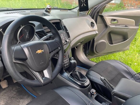 2010 Chevrolet Cruze I, синий, 750000 рублей - вид 7