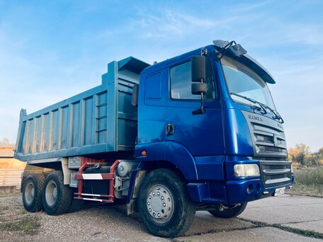 2008 Sinotruk Hania 6x4, синий, 1750000 рублей, вид 1