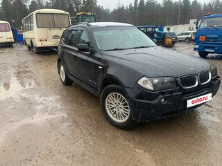 2005 BMW X3 20d I (E83), чёрный, 870000 рублей, вид 4