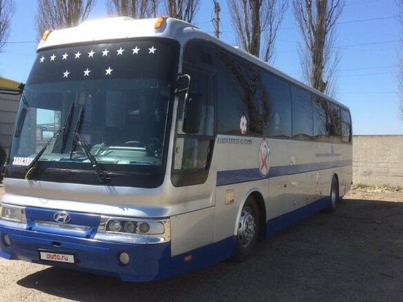 1999 Hyundai Aero Express, серебристый
