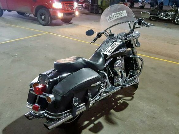 2003 Harley-Davidson Road King, чёрный - вид 3