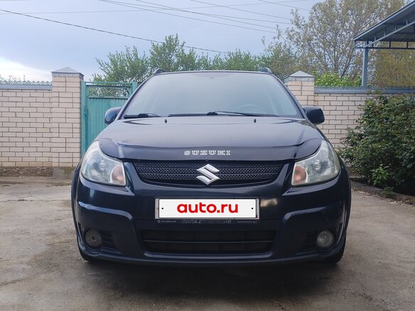 2008 Suzuki SX4 I (Classic), чёрный, 710000 рублей - вид 1