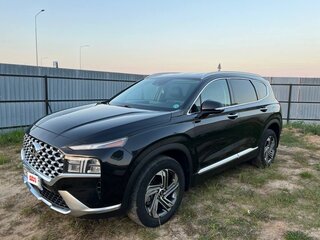 2021 Hyundai Santa Fe IV Рестайлинг, чёрный, 3480000 рублей, вид 1
