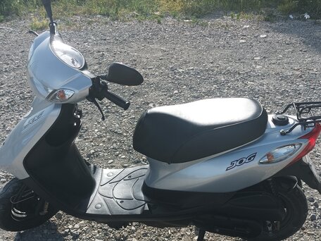 2017 Yamaha Jog, серебристый, 85000 рублей, вид 1