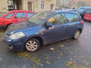 2010 Nissan Tiida I Рестайлинг, синий, 490000 рублей, вид 1