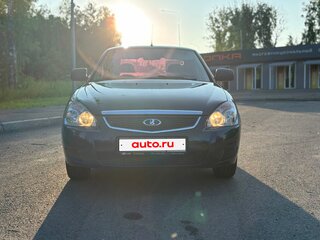 2018 Lada (ВАЗ) Priora I Рестайлинг, чёрный, 750000 рублей, вид 2