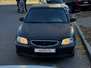 2002 Hyundai Accent II, зелёный, 160000 рублей, вид 2