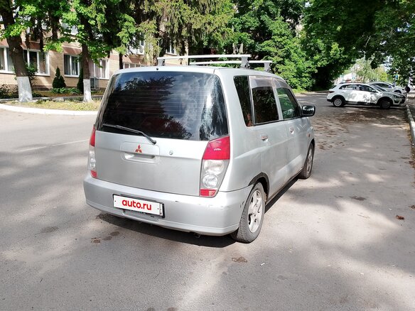 2001 Mitsubishi Dingo I Рестайлинг, серый, 450000 рублей - вид 2